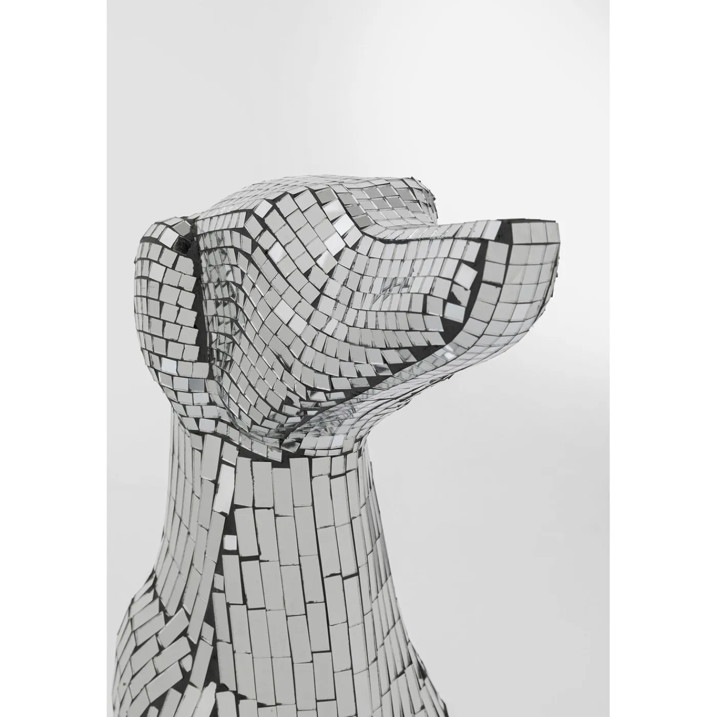 KARE Design Figurine Décorative Mosaic Sitting Dog 78Cm