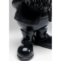 KARE Design Figurine Décorative Nain Standing Noir-Dore 30