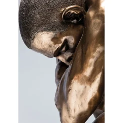 KARE Design Figurine Décorative Nude Man Hug Bronze 54Cm