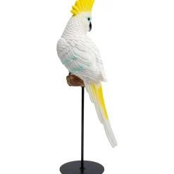 KARE Design Figurine Décorative Parrot Cockatoo Blanc 38