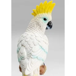 KARE Design Figurine Décorative Parrot Cockatoo Blanc 38