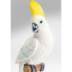 KARE Design Figurine Décorative Parrot Cockatoo Blanc 38