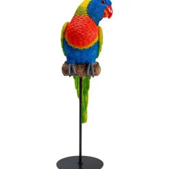KARE Design Figurine Décorative Parrot Vert 36Cm