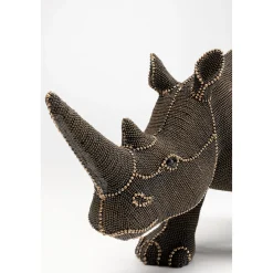 KARE Design Figurine Décorative Rhino Rivets Pearls 25Cm
