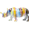 KARE Design Figurine Décorative Rhino Colore 26Cm
