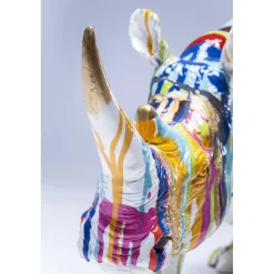 KARE Design Figurine Décorative Rhino Colore 26Cm
