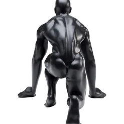 KARE Design Figurine Décorative Runner Noir 25Cm