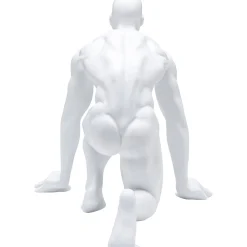 KARE Design Figurine Décorative Runner Blanc 25Cm
