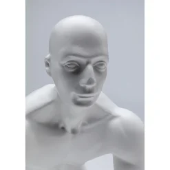 KARE Design Figurine Décorative Runner Blanc 25Cm
