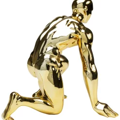KARE Design Figurine Décorative Runner Dore 25Cm