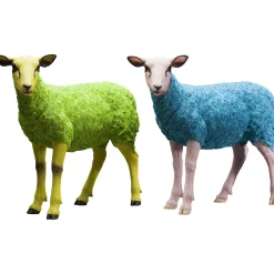 KARE Design Figurine Décorative Sheep Colore Verte