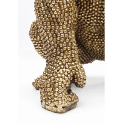 KARE Design Figurine Décorative Shiny Gorilla Dore 46Cm