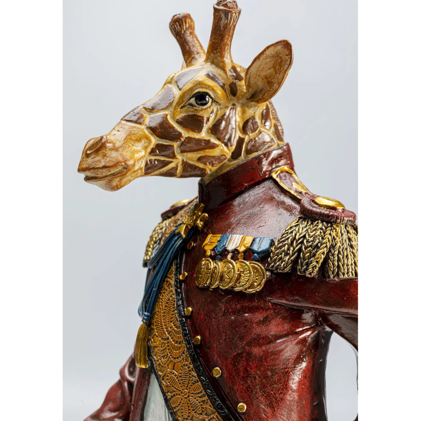 KARE Design Figurine Décorative Sir Giraffe Standing 55Cm