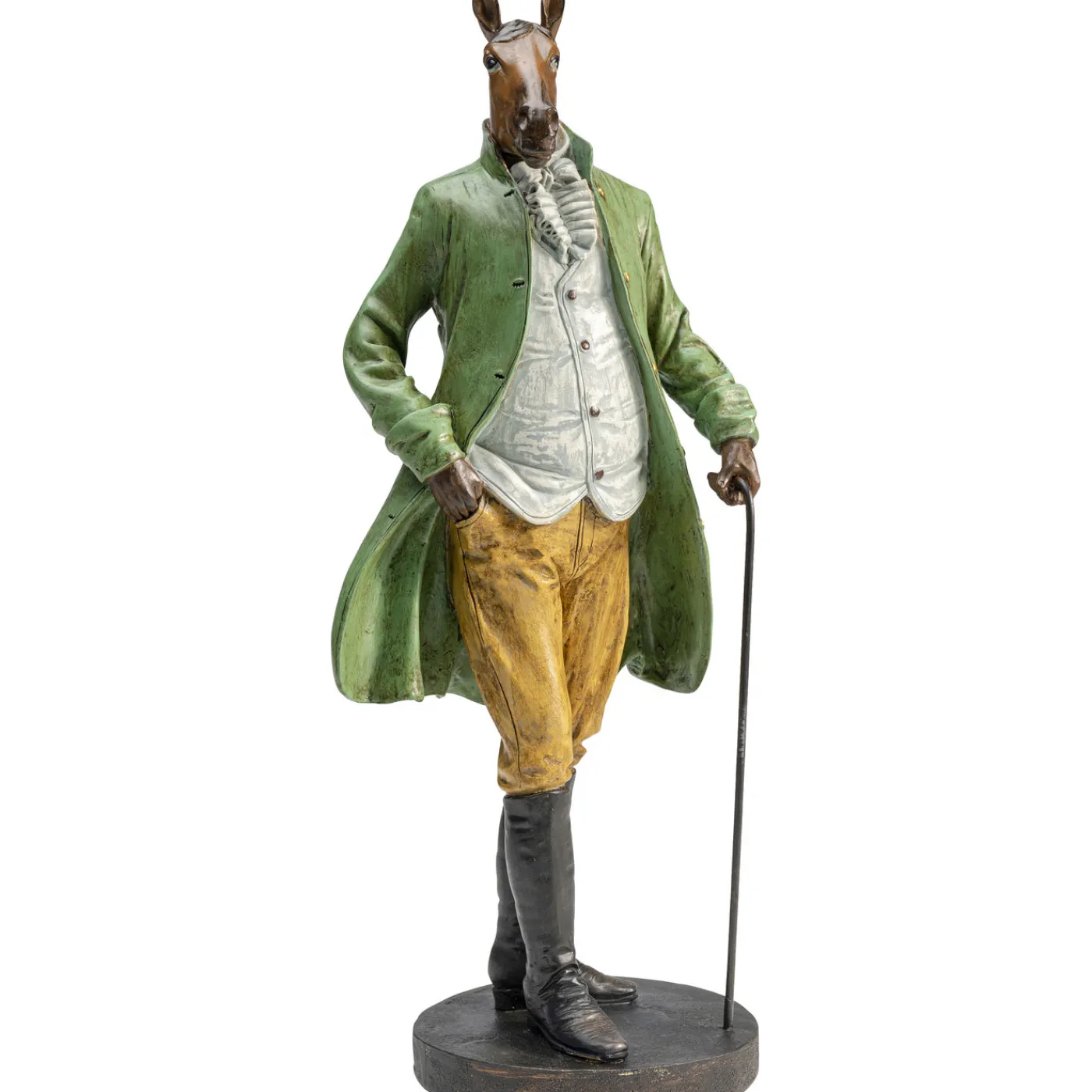 KARE Design Figurine Décorative Sir Horse Standing 44Cm