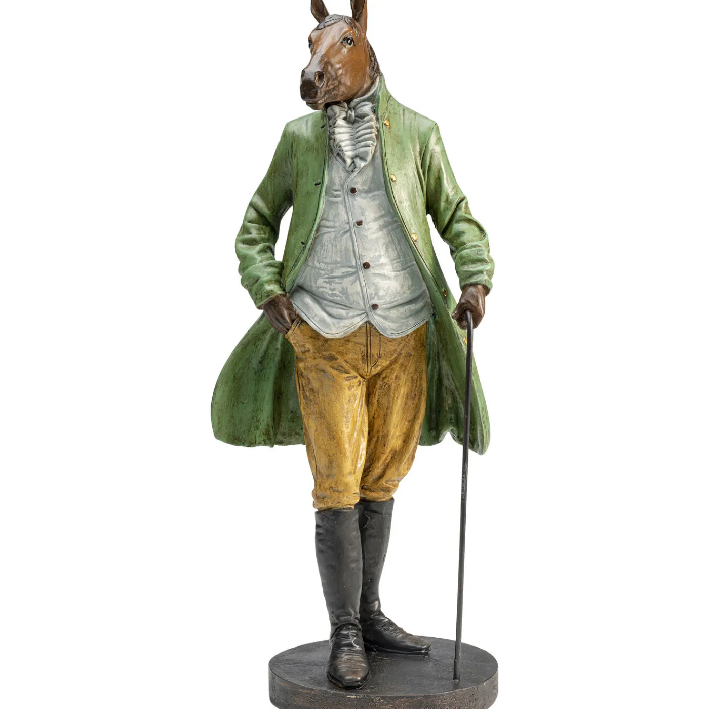 KARE Design Figurine Décorative Sir Horse Standing 44Cm