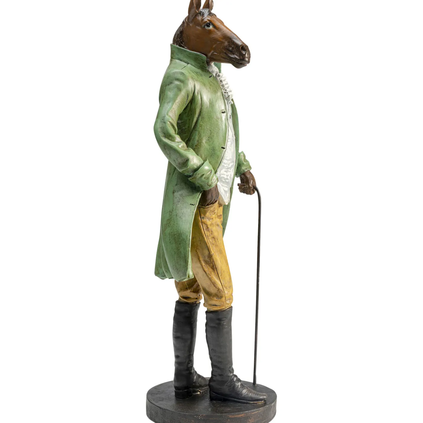 KARE Design Figurine Décorative Sir Horse Standing 44Cm