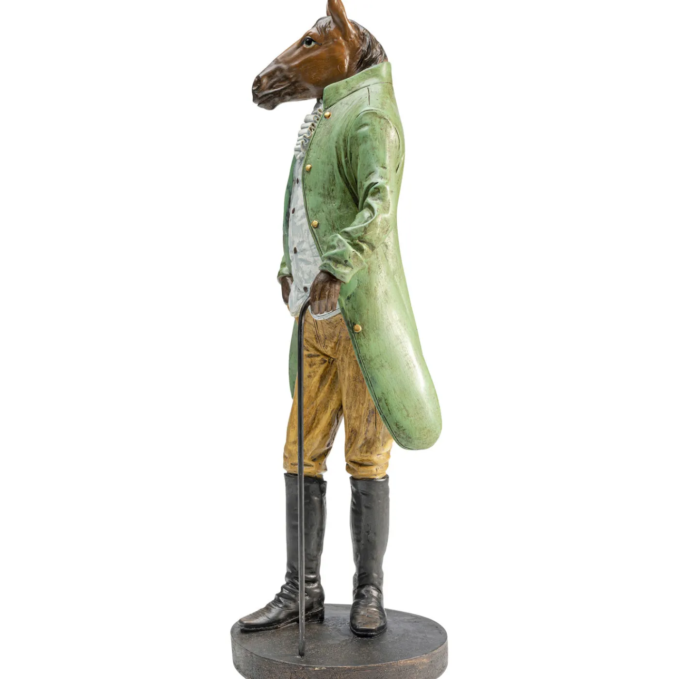 KARE Design Figurine Décorative Sir Horse Standing 44Cm