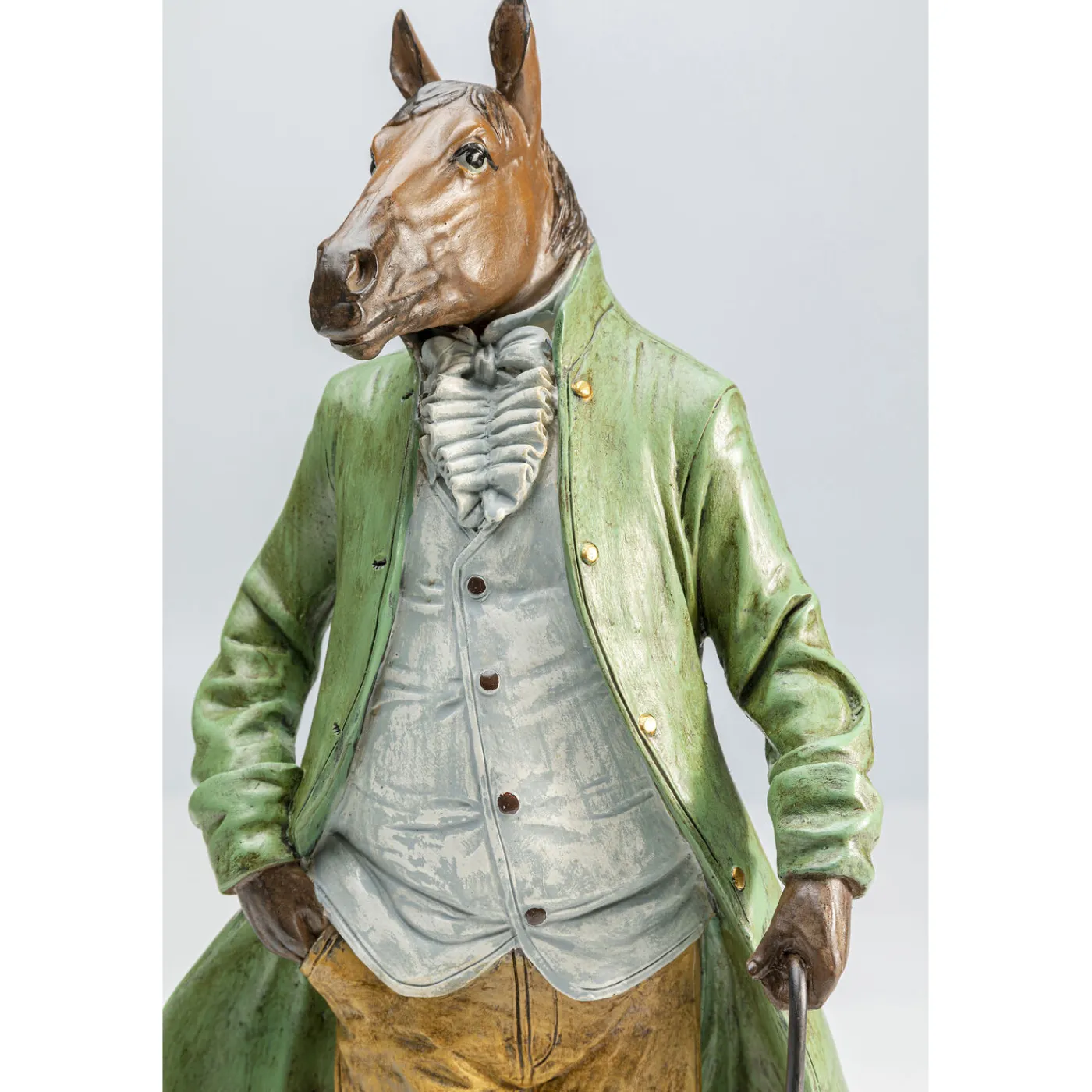 KARE Design Figurine Décorative Sir Horse Standing 44Cm