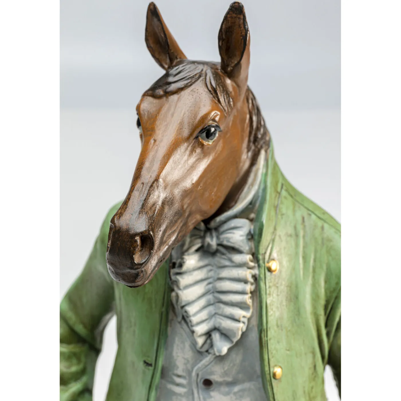 KARE Design Figurine Décorative Sir Horse Standing 44Cm