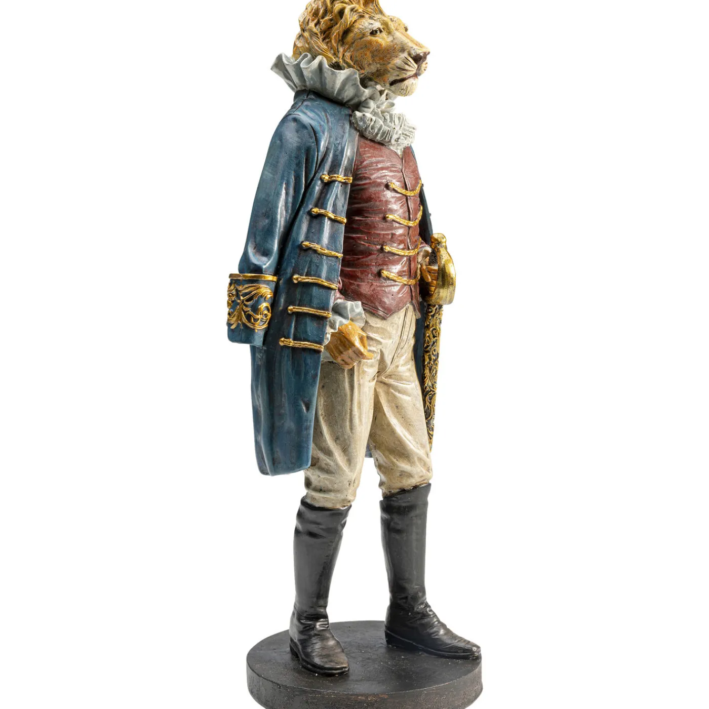 KARE Design Figurine Décorative Sir Lion Standing 41Cm