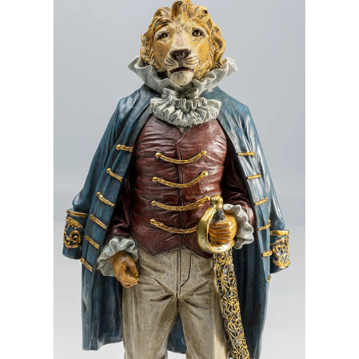 KARE Design Figurine Décorative Sir Lion Standing 41Cm