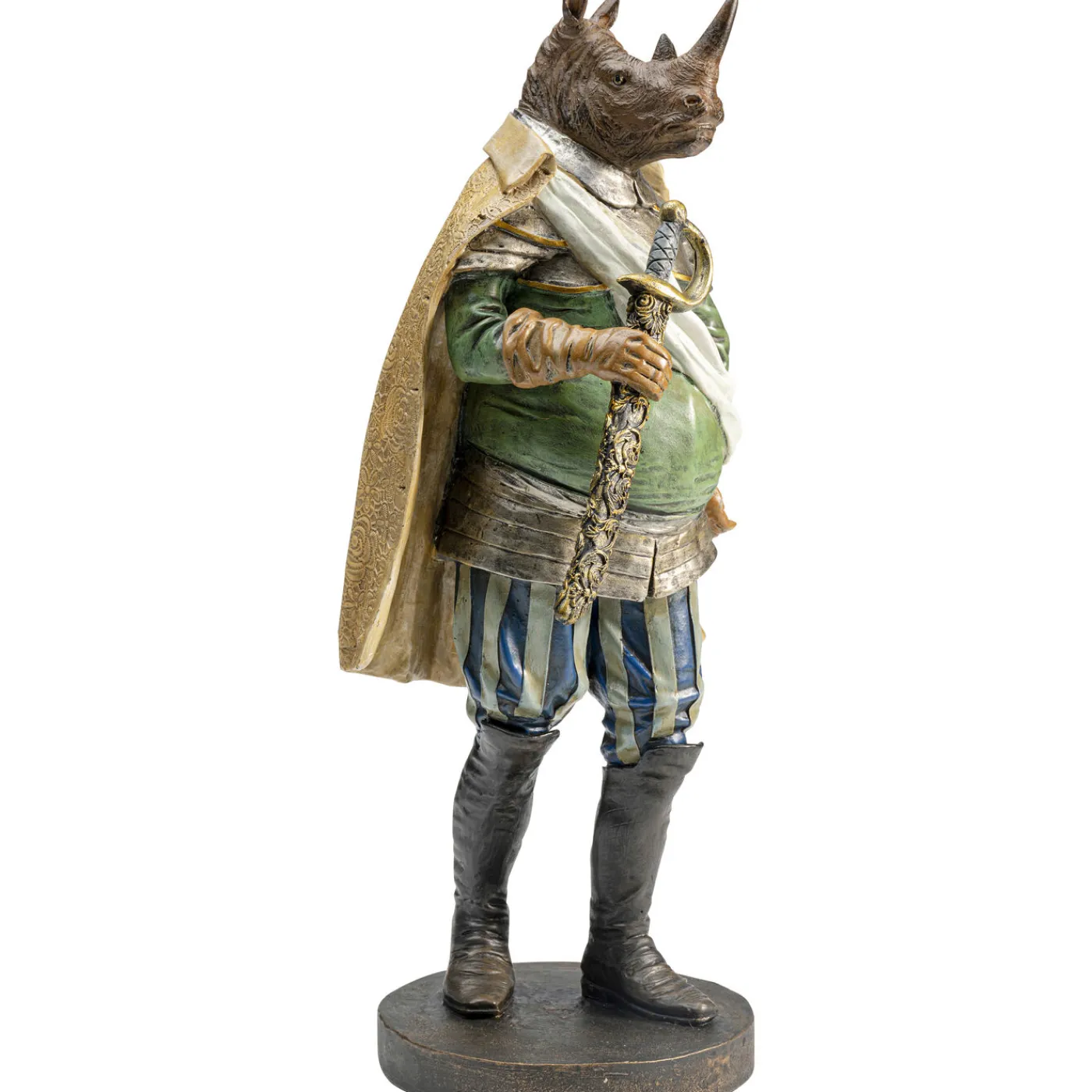 KARE Design Figurine Décorative Sir Rhino Standing 42Cm