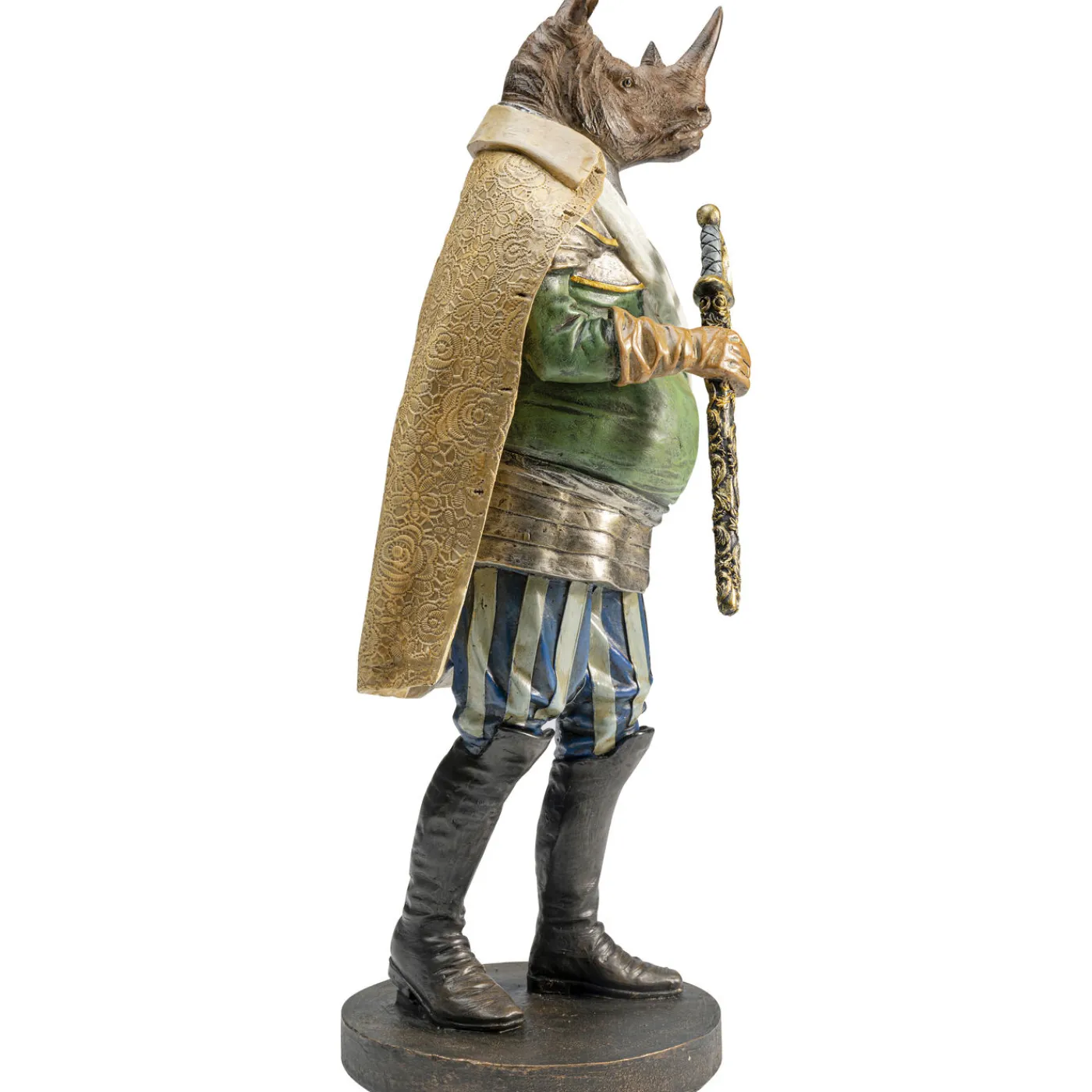KARE Design Figurine Décorative Sir Rhino Standing 42Cm