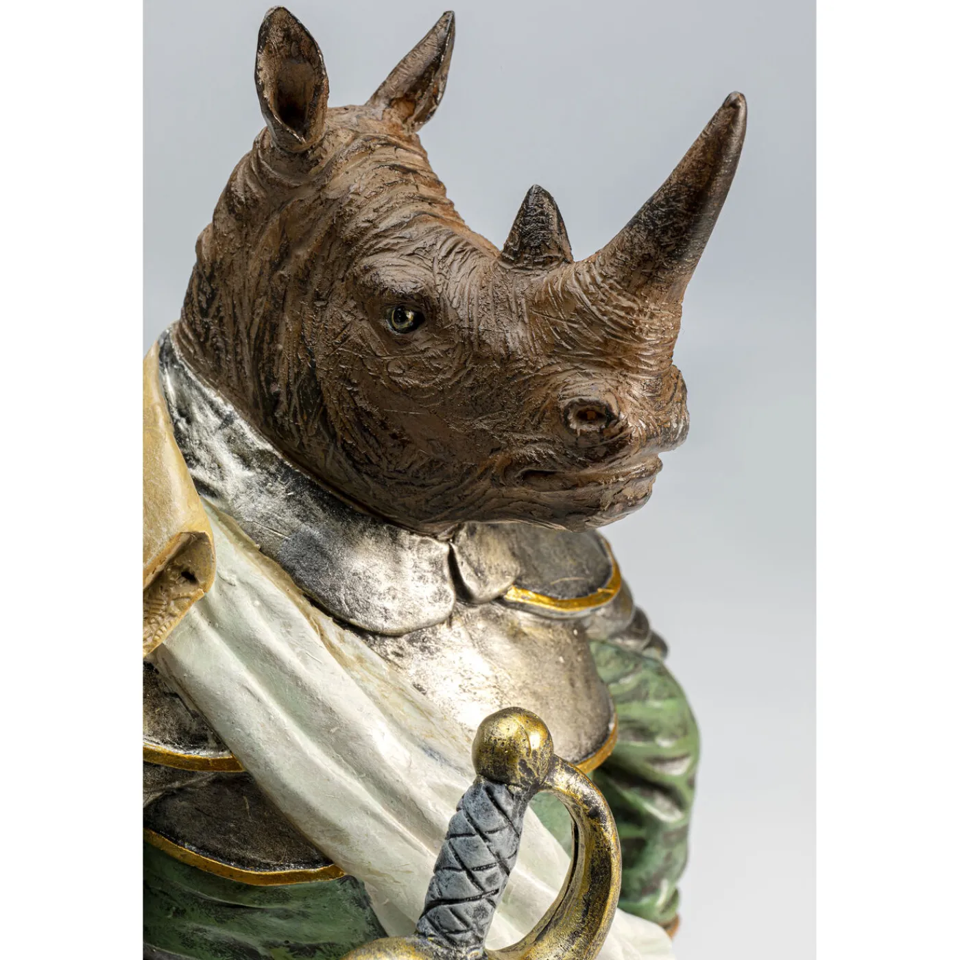 KARE Design Figurine Décorative Sir Rhino Standing 42Cm