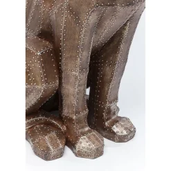 KARE Design Figurine Décorative Sitting Cat Rivet Cuivree