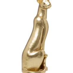 KARE Design Figurine Décorative Sitting Leopard Dore 150