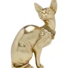 KARE Design Figurine Décorative Sitting Cat Audrey Dore 27