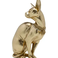 KARE Design Figurine Décorative Sitting Cat Audrey Dore 27