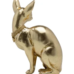 KARE Design Figurine Décorative Sitting Cat Audrey Dore 27