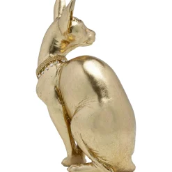 KARE Design Figurine Décorative Sitting Cat Audrey Dore 27