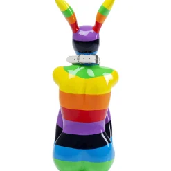 KARE Design Figurine Décorative Sitting Rabbit Rainbow 80