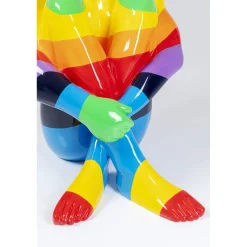 KARE Design Figurine Décorative Sitting Dog Rainbow 173Cm