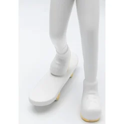 KARE Design Figurine Décorative Skating Astronaut Blanc
