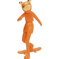 KARE Design Figurine Décorative Skating Astronaut Orange