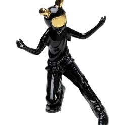 KARE Design Figurine Décorative Skating Astronaut Noir