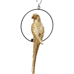 KARE Design Figurine Décorative Swinging Parrouge Dore