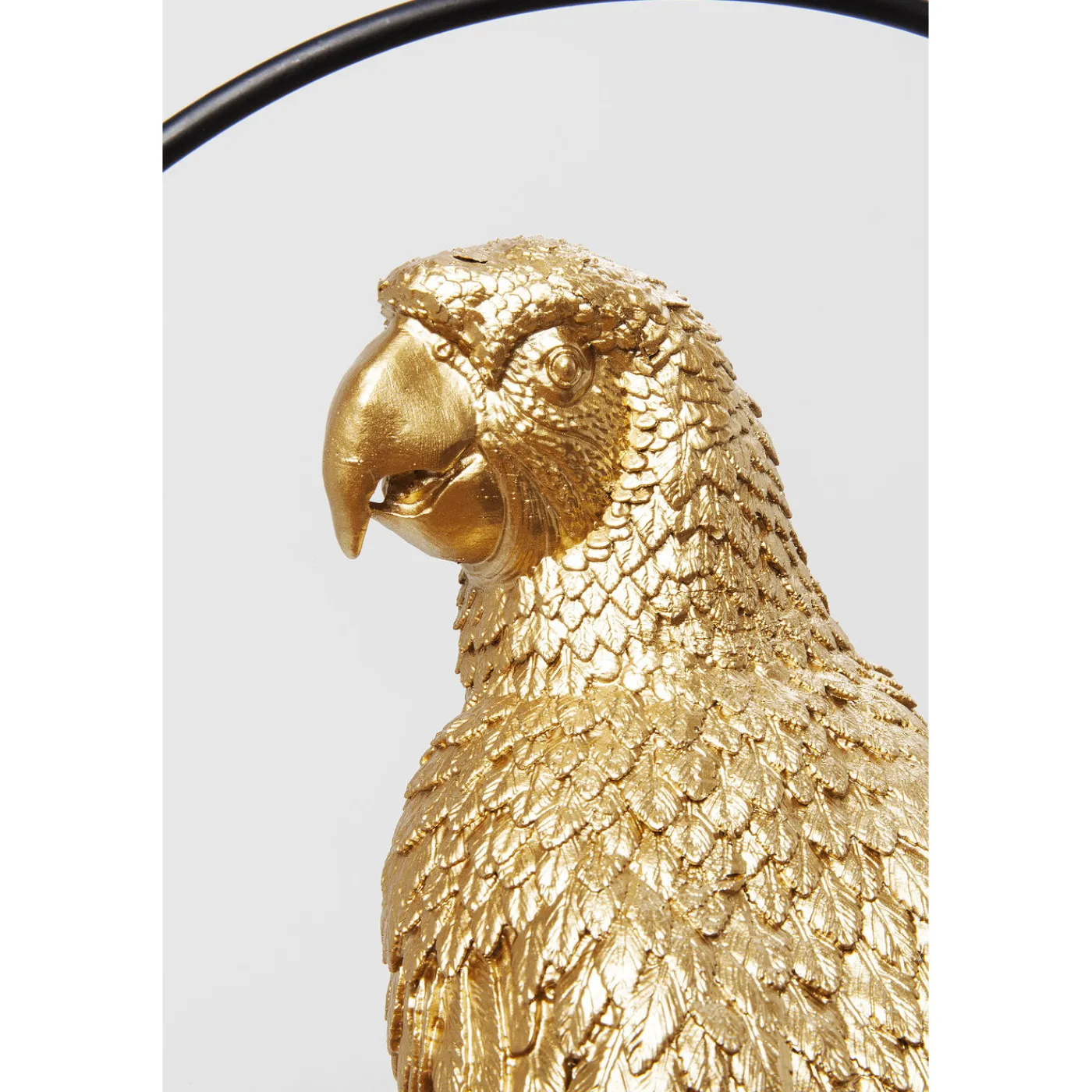 KARE Design Figurine Décorative Swinging Parrouge Dore