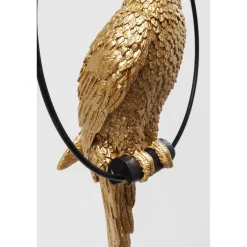 KARE Design Figurine Décorative Swinging Parrouge Dore