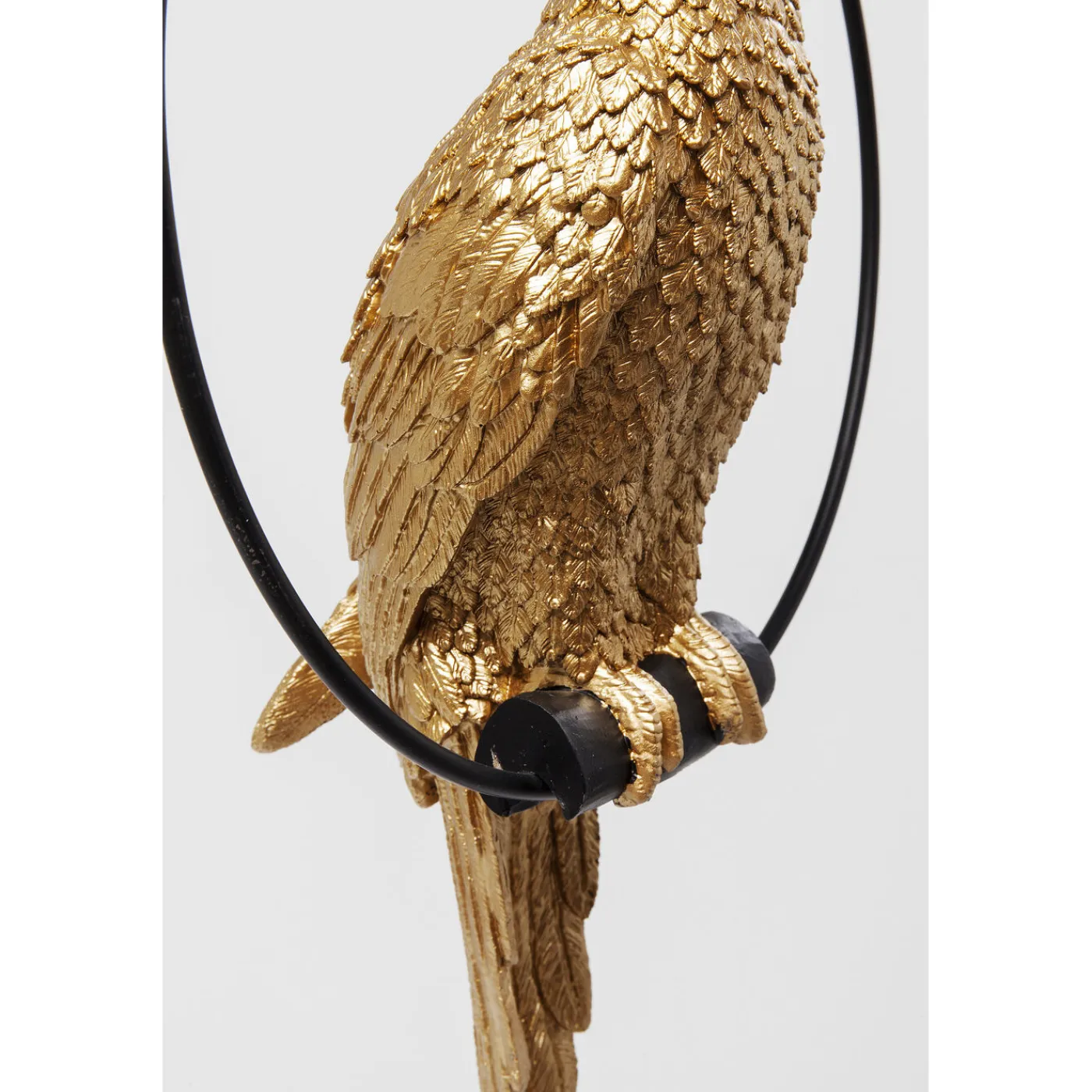 KARE Design Figurine Décorative Swinging Parrouge Dore