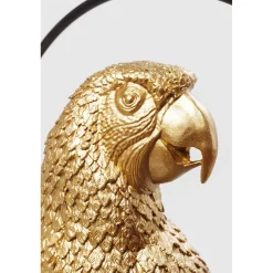 KARE Design Figurine Décorative Swinging Parrouge Dore