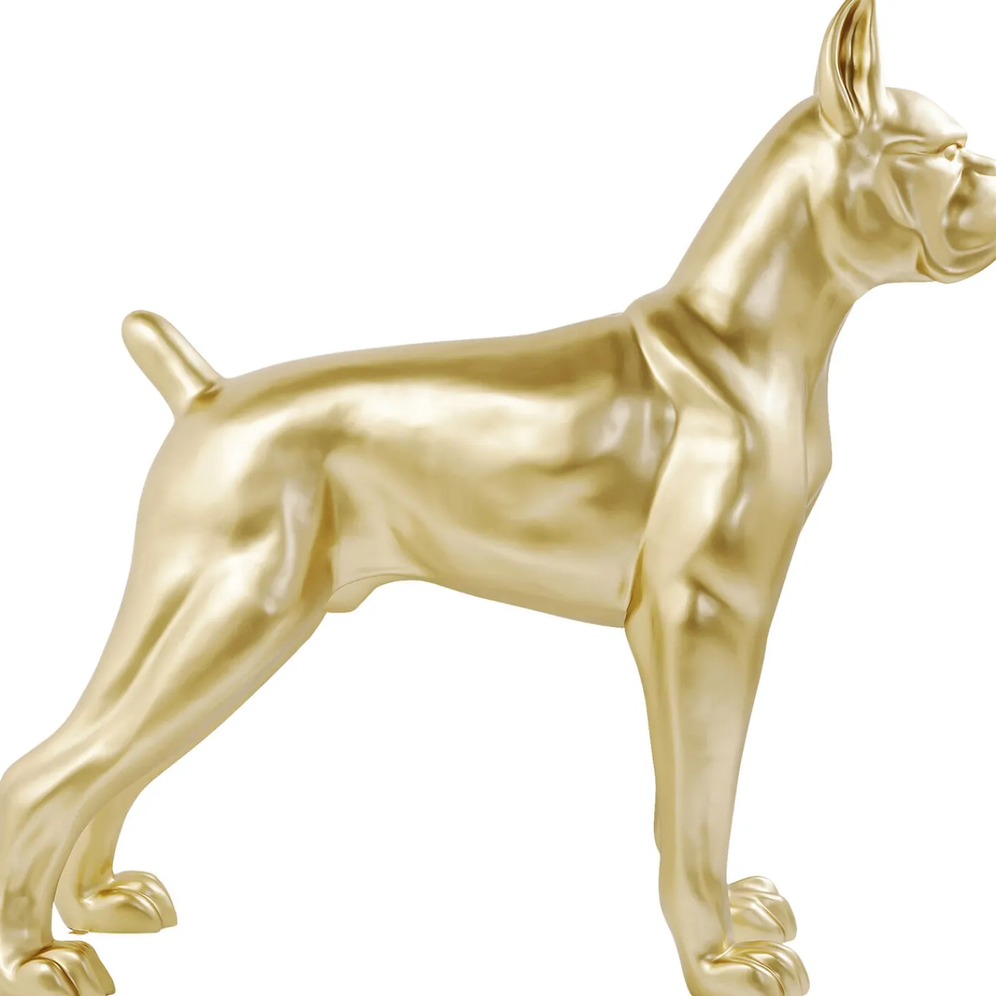KARE Design Figurine Décorative Toto Xl Gold 180 Cm