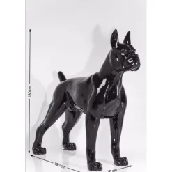 KARE Design Figurine Décorative Toto Xl Noir 180Cm