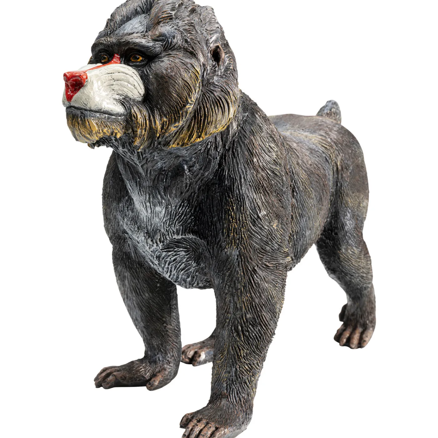 KARE Design Figurine Décorative Walking Mandrill 47Cm