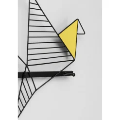 KARE Design Garderobe Murale Origami Bird 114Cm