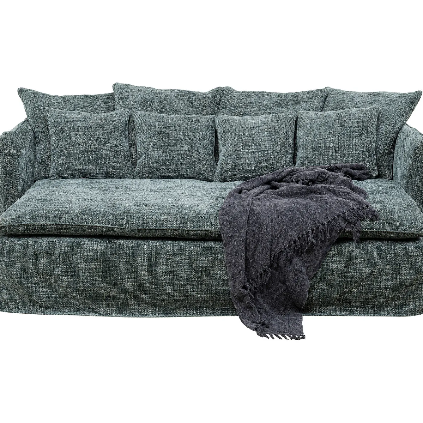 KARE Design Grand Canapés Boheme Teal 230Cm