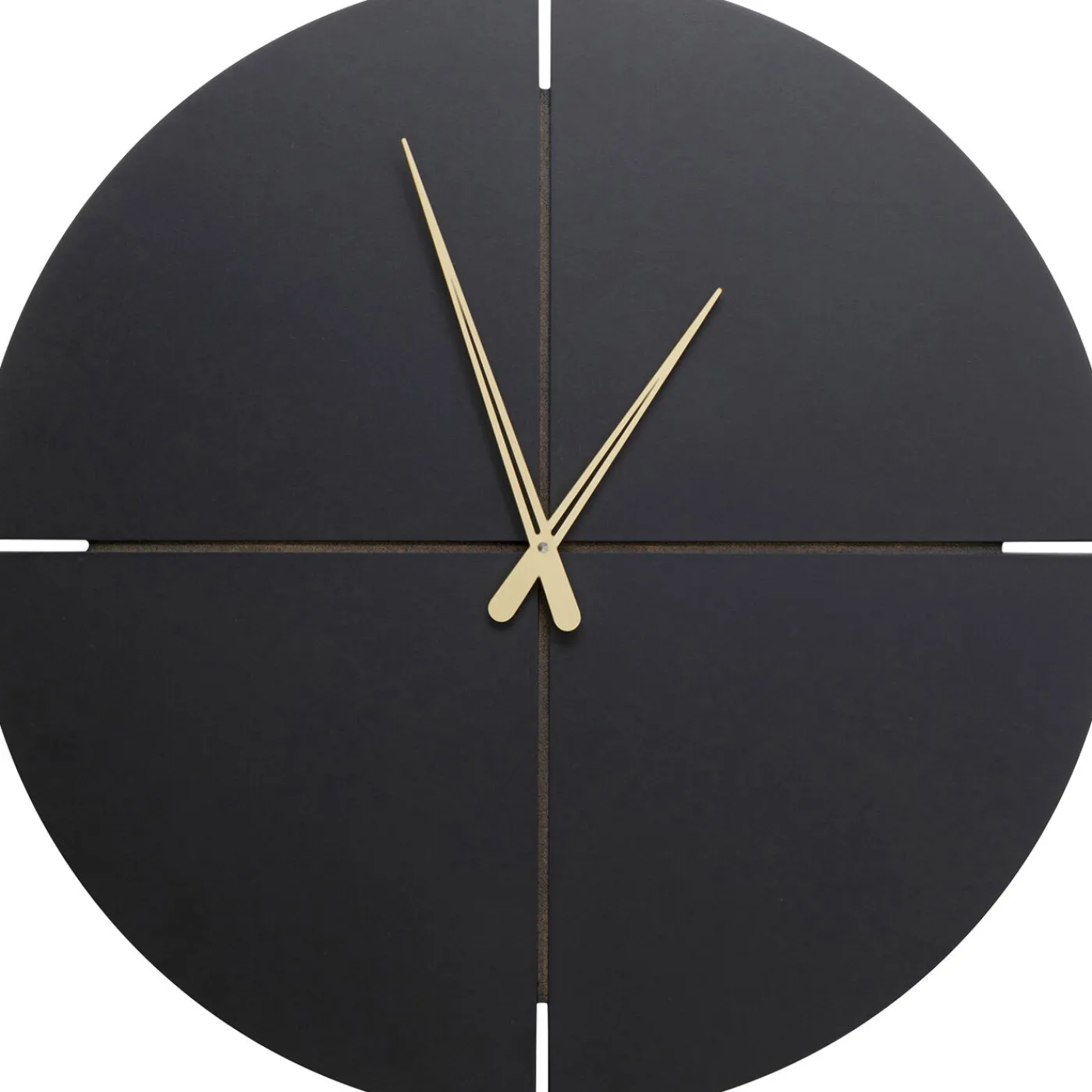 KARE Design Horloge Murale Andrea Noir O60Cm